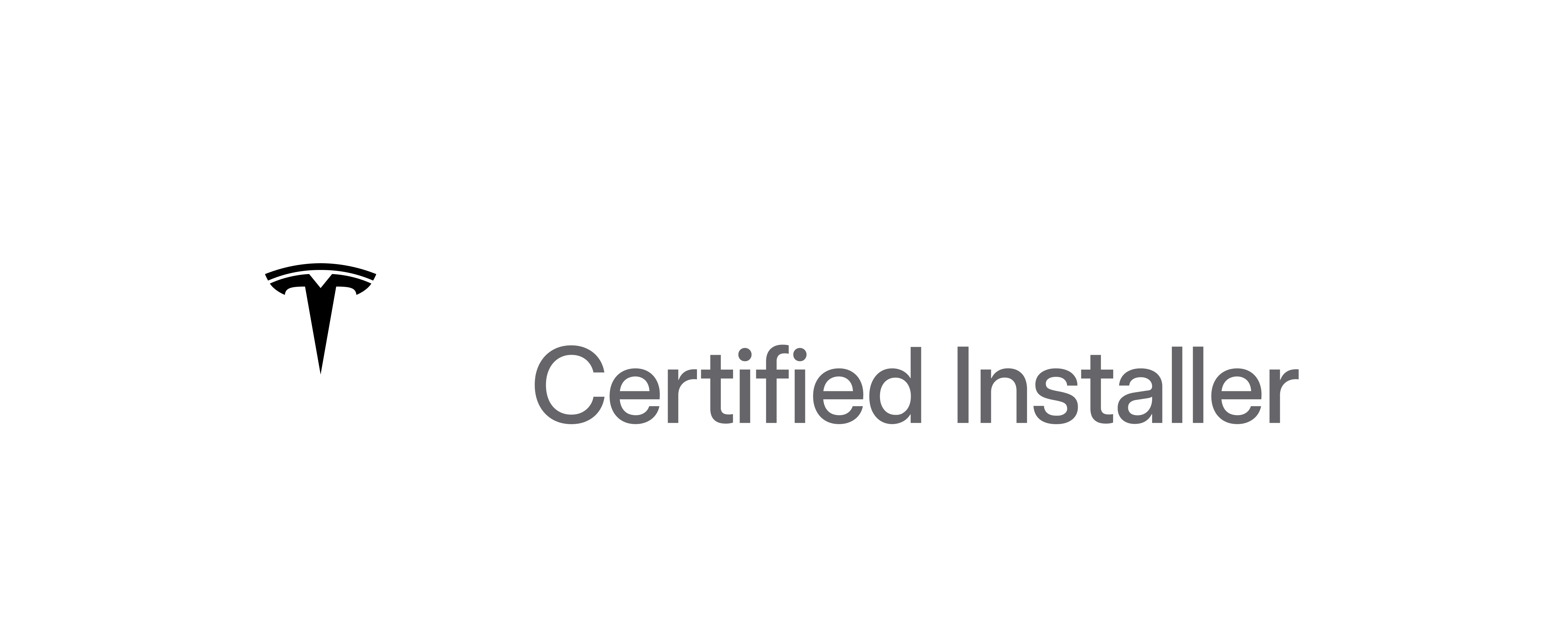 TESLA POWERWALL CERIFIED INSTALLER